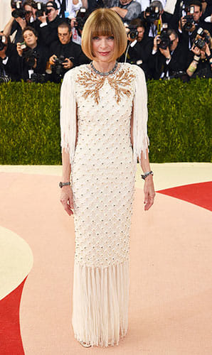 Anna Wintour en Chanel